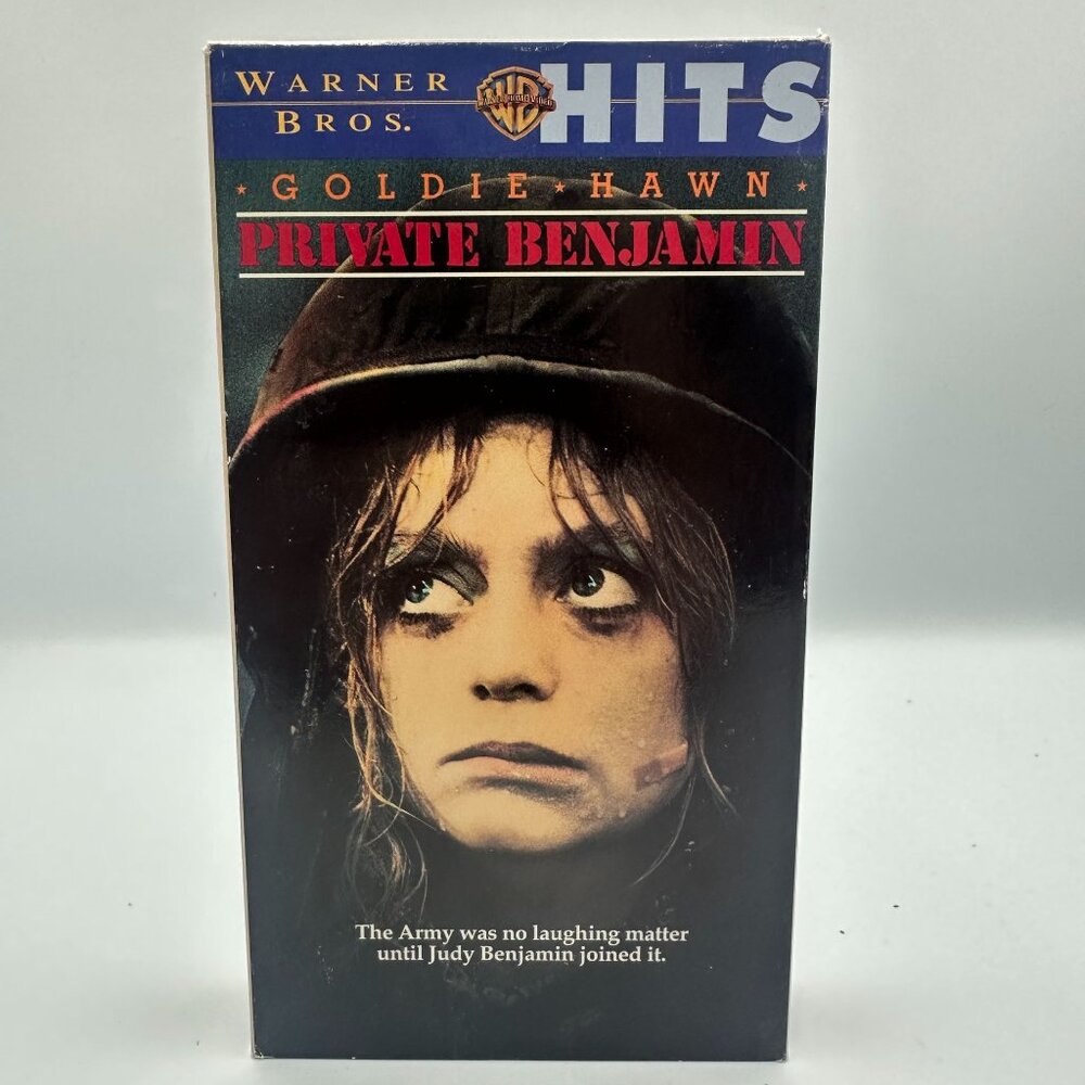 Private Benjamin VHS 1980 Warner Bros Hits Comedy Goldie Hawn R-Rated